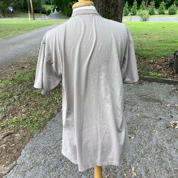 JERZEES WOMEN GOLFER PATCHWORK TSHIRT VINTAGE LARG - Picture 4 of 7